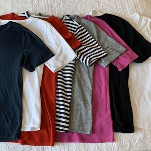 J. Crew Favorite Fit XL T shirts - Lot of 8